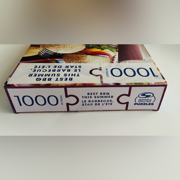 New “Best BBQ This Summer” 1000 Piece Puzzle Spin Master 24” x 18” - Picture 4 of 11